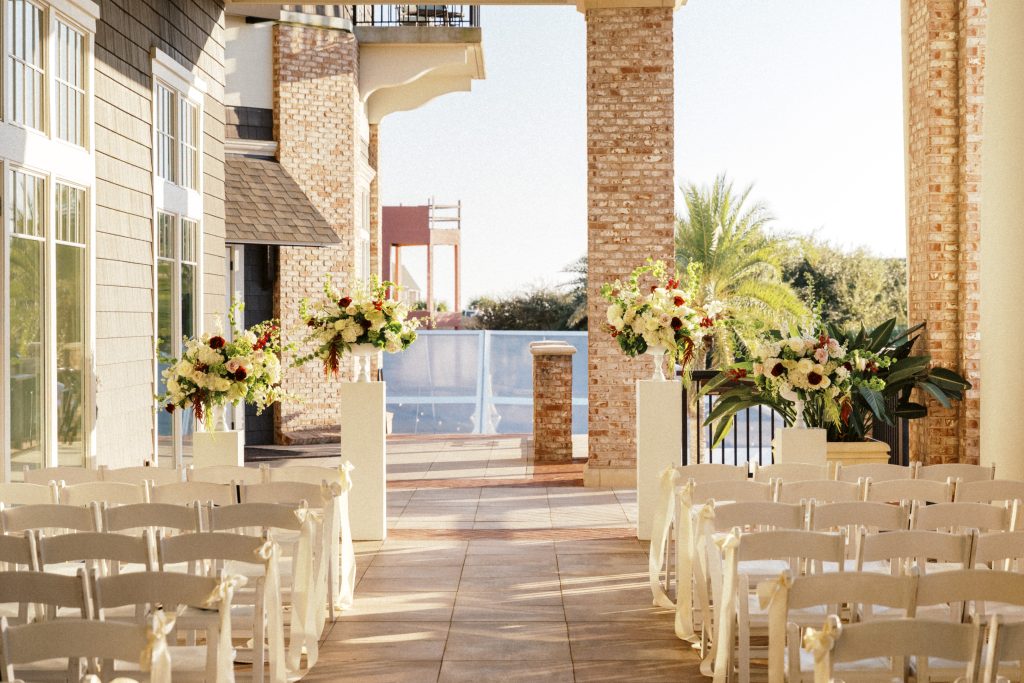 Henderson beach resort wedding ceremony site