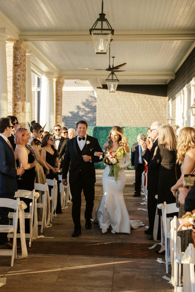 bride's processional down the isle