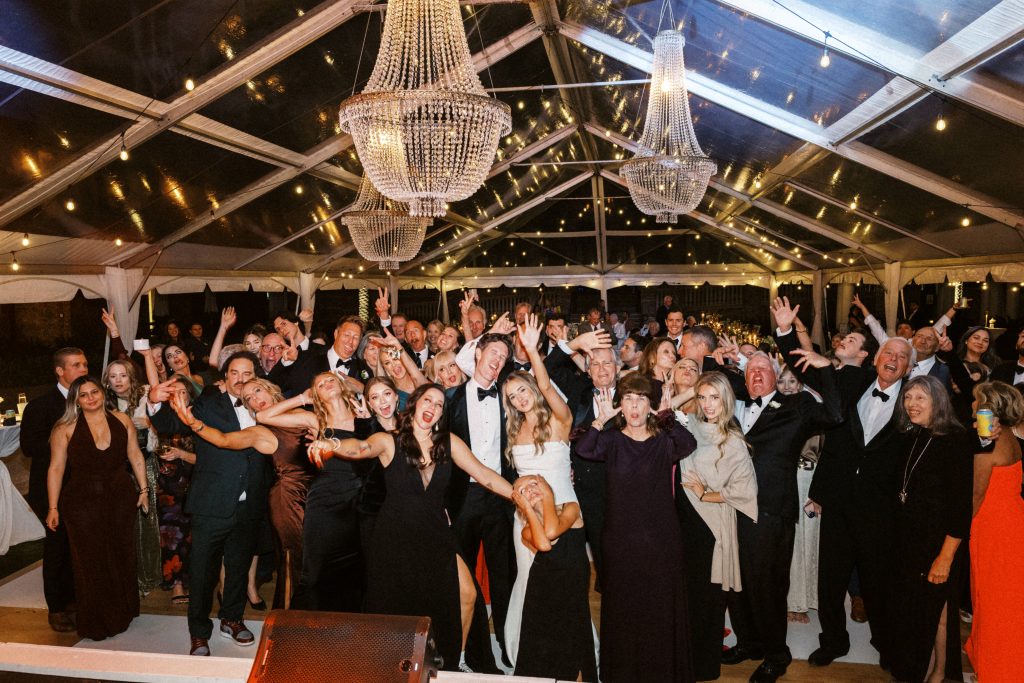 A luxurious wedding reception in Panama City Florida 